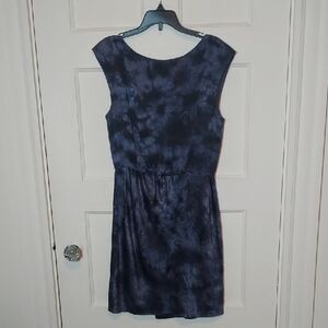 Theory Arena Burnish Silk Dress